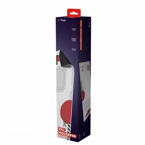 Gaming musemåtte Trust XXL 90×40 cm - Hvid