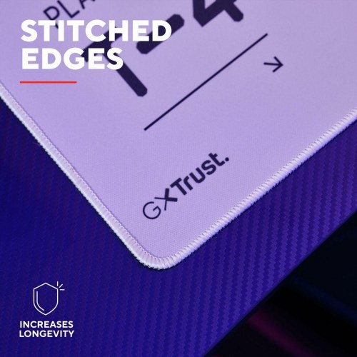 Gaming musemåtte Trust XXL 90×40 cm - Hvid