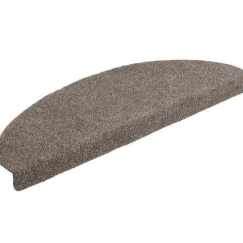 Trappemåtter selvklæbende 5 stk. 65x21x4 cm beige halvrund store