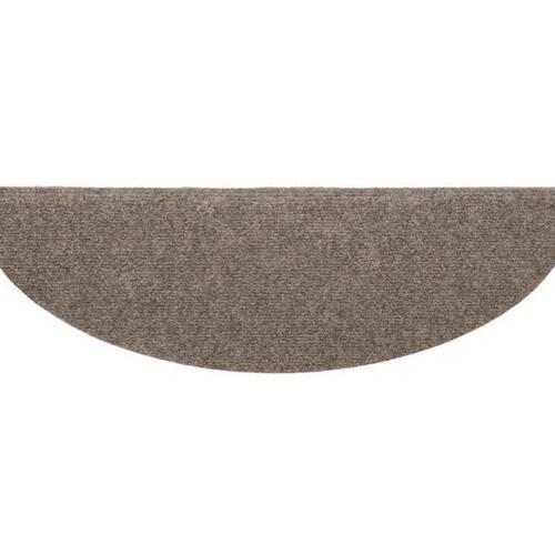 Trappemåtter selvklæbende 5 stk. 65x21x4 cm beige halvrund store