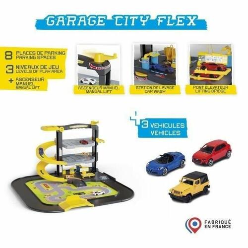 Legetøjsgarage Smoby Garage City Flex playset