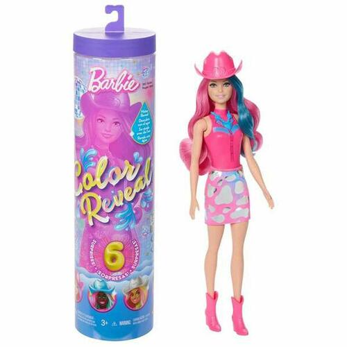 Dukke Barbie Color Reveal - pink