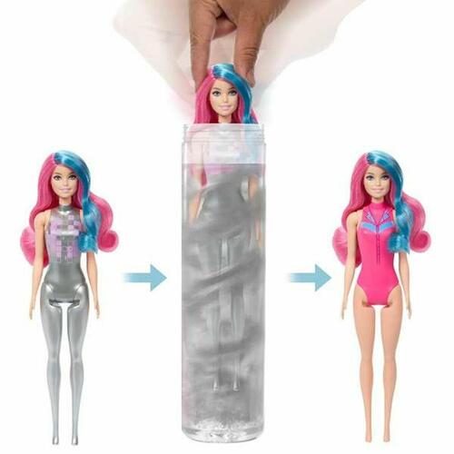 Dukke Barbie Color Reveal - pink