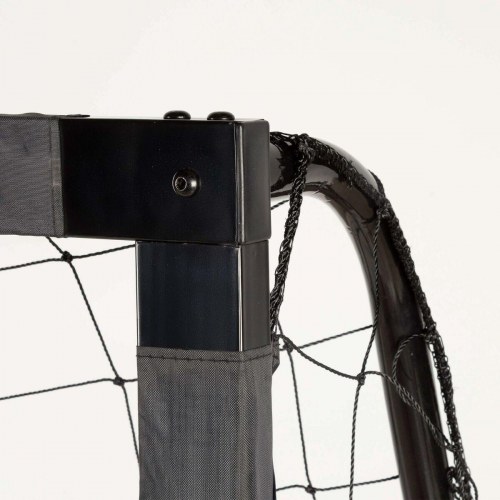 Fodboldmål - Aktive 180 × 12 × 60 cm, sort/rød