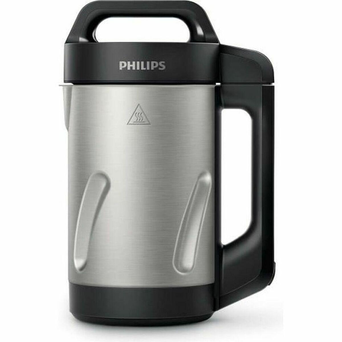 Philips HR2203/80 suppeblender - 1,2 l, 1.000 W, sort/sølv