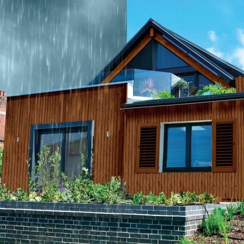 Træbeskyttelse Bondex brun - satin, 5 l