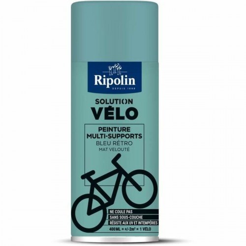 Spraymaling Ripolin Blå Mat 500 ml til cykel