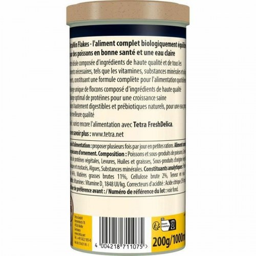 Fiskefoder Tetra TetraMin Flakes 1 l