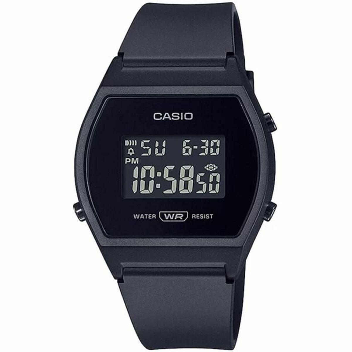 Digitalur Casio herreur - sort, Ø 35 mm