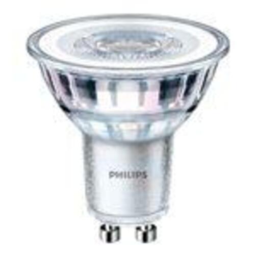 LED pære Philips GU10 spot 4,6 W 355 lm 2700K – varmt hvidt lys (klasse F)