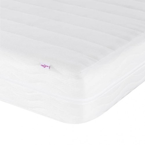 Hjørnesengramme med Madras med madras 2 stk Turkis Fløjl