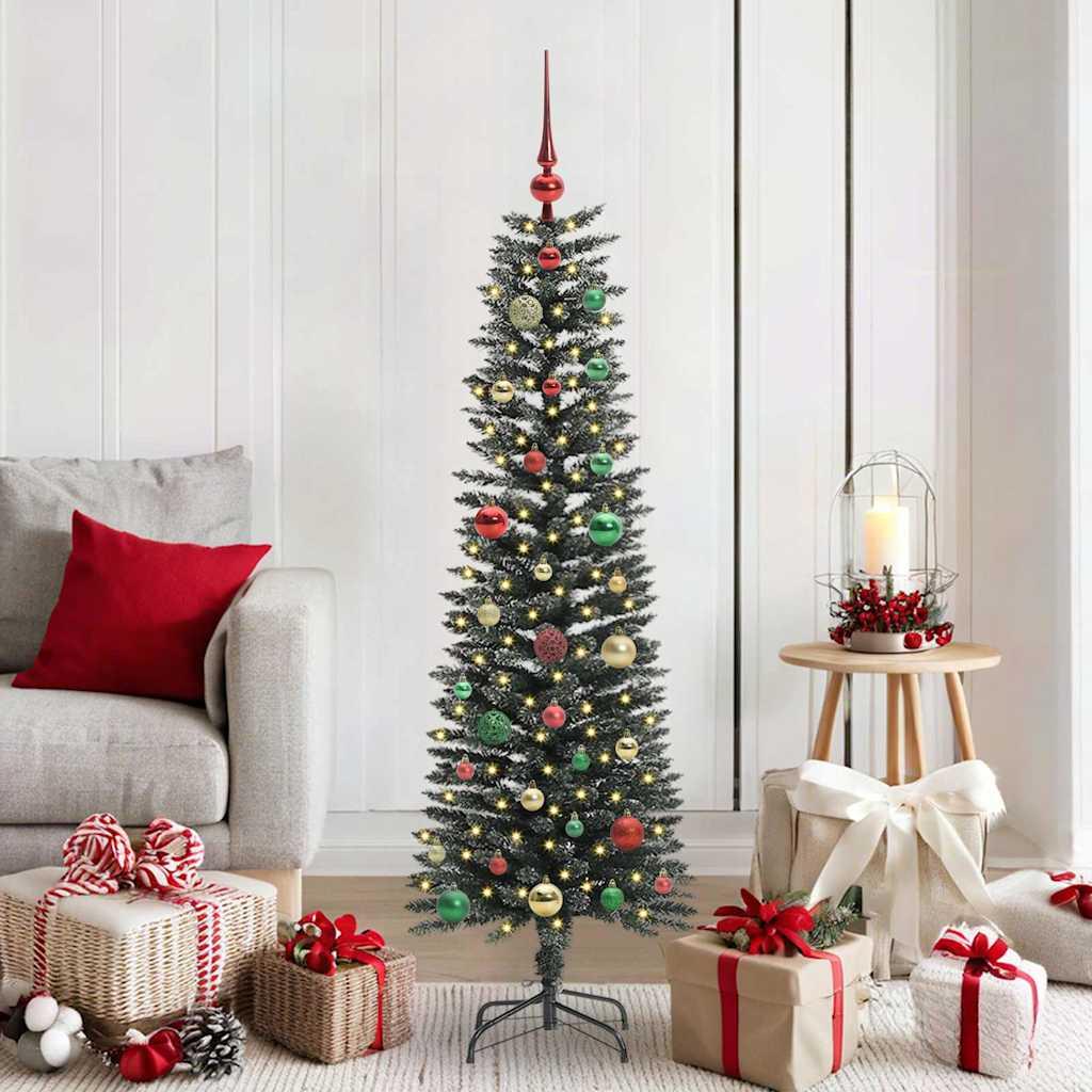 Kunstigt juletræ Grøn 43 x 43 x 150 cm PVC og plastik og stål
