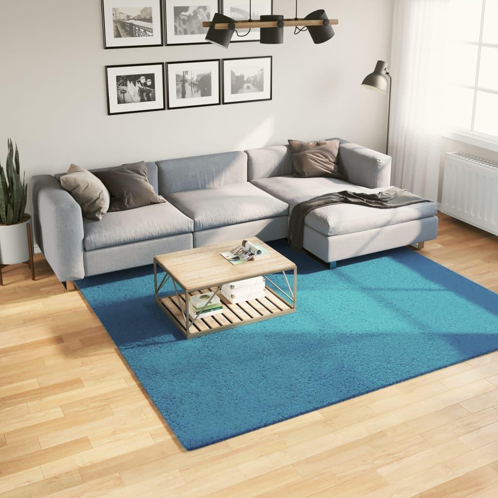 Gulvtæppe Oviedo Kort Luv - Turkis / 240 x 240 cm
