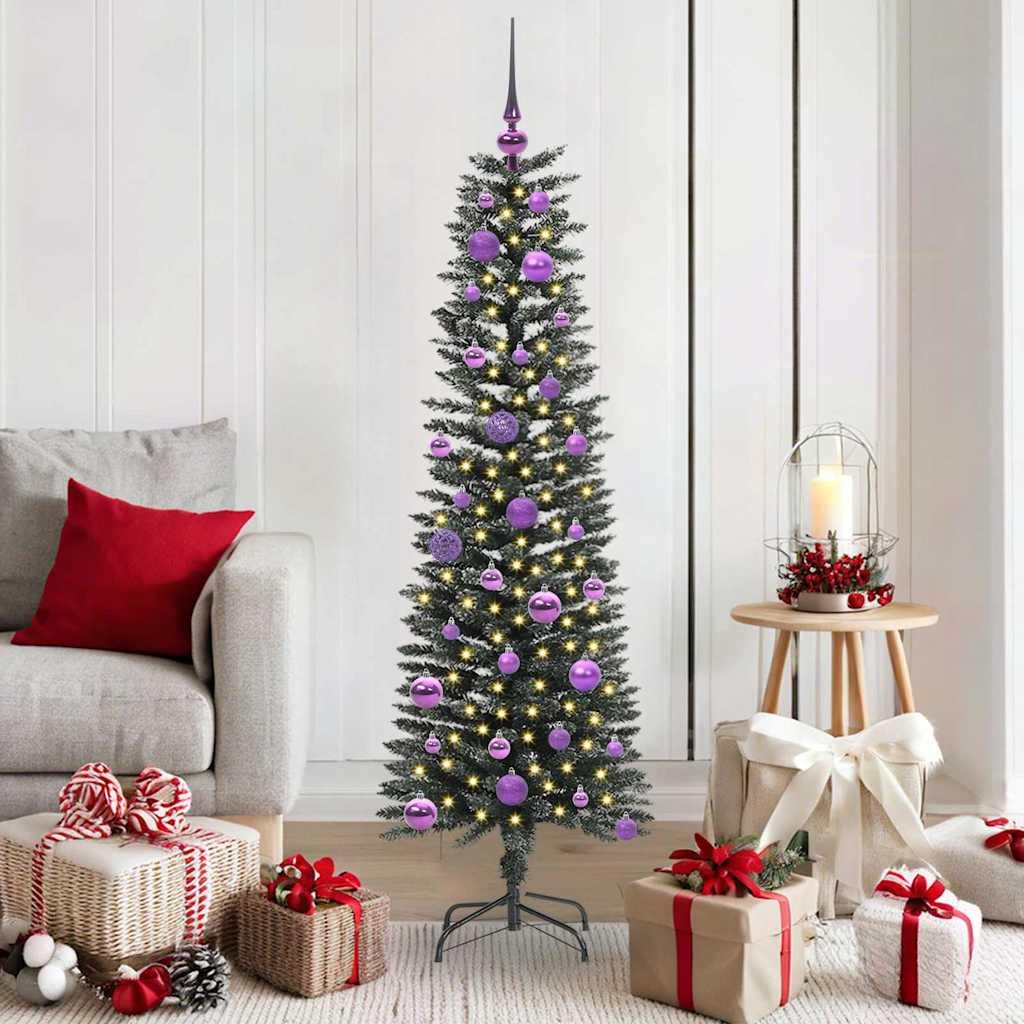 Kunstigt juletræ Grøn 43 x 43 x 150 cm PVC og plastik og stål