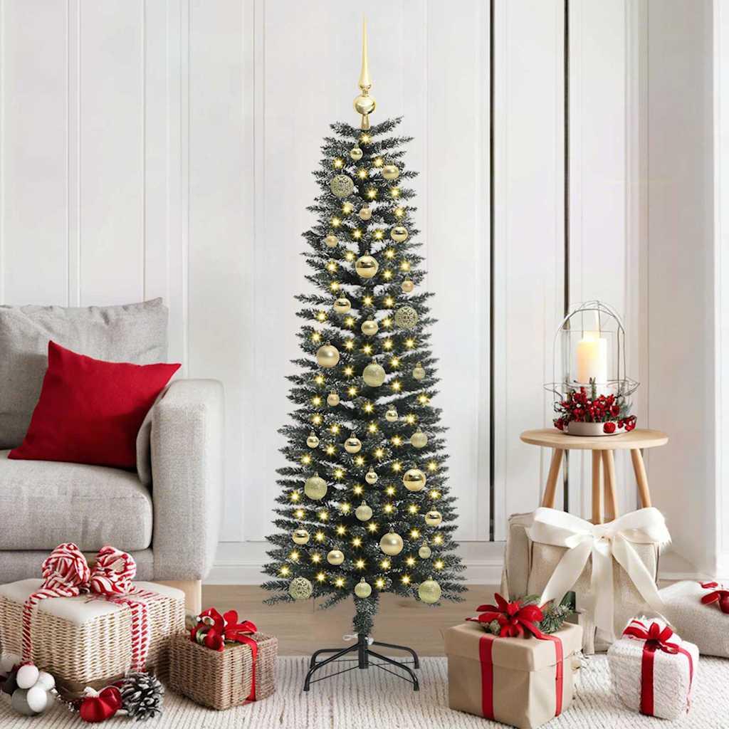 Kunstigt juletræ Grøn 43 x 43 x 150 cm PVC og plastik og stål