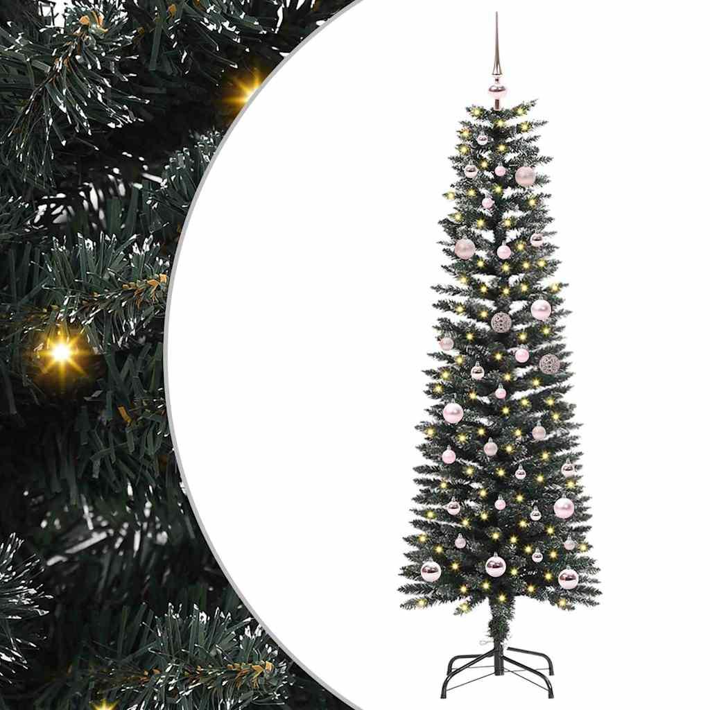 Kunstigt juletræ Grøn 43 x 43 x 150 cm PVC og plastik og stål