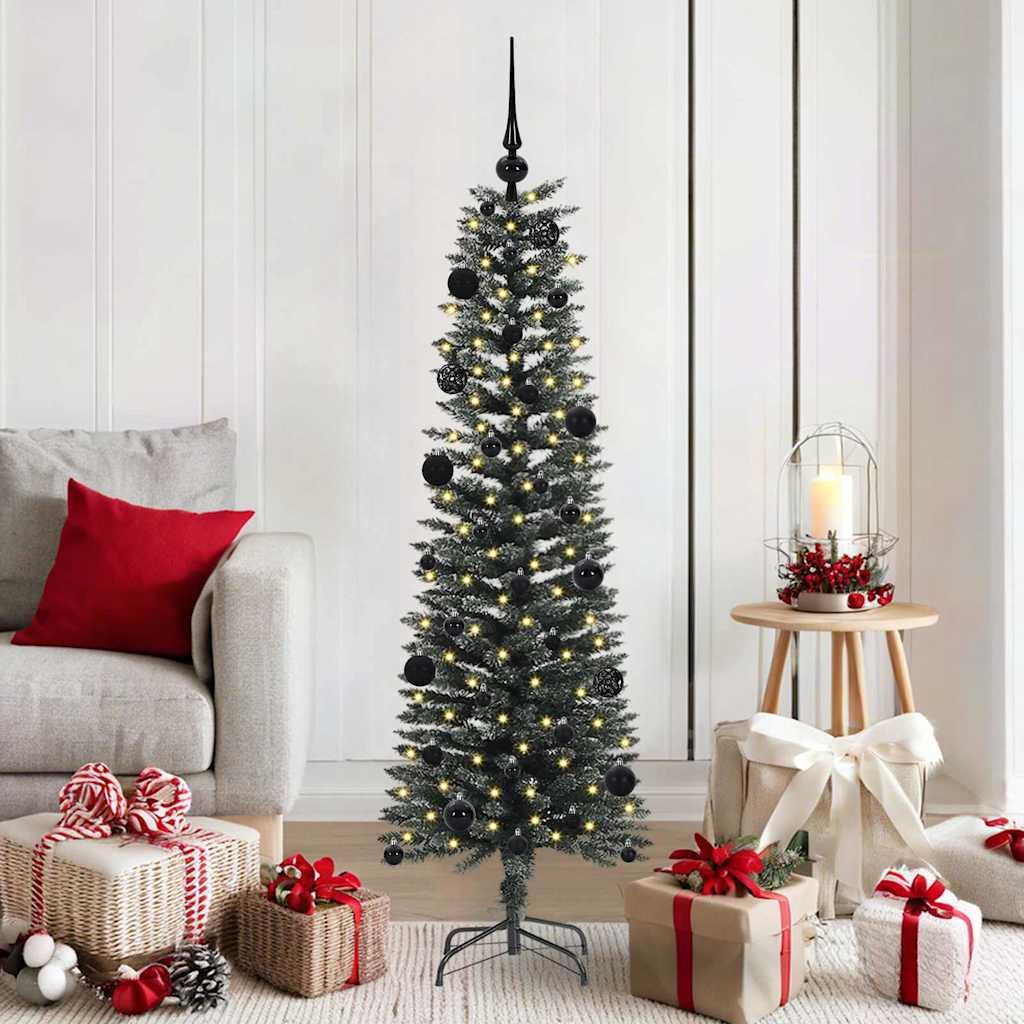 Kunstigt juletræ Grøn 43 x 43 x 150 cm PVC og plastik og stål