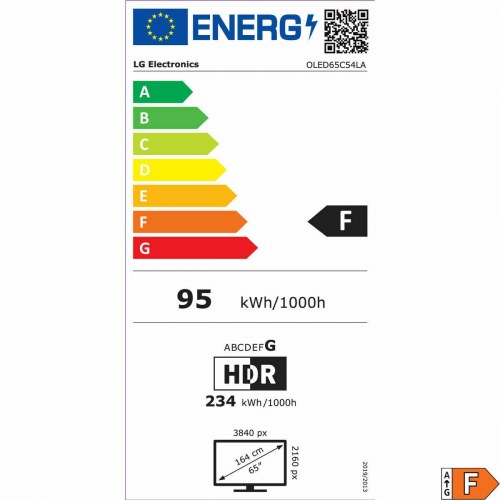 OLED TV LG OLED65C54LA 65" 4K Ultra HD HDR (2024)