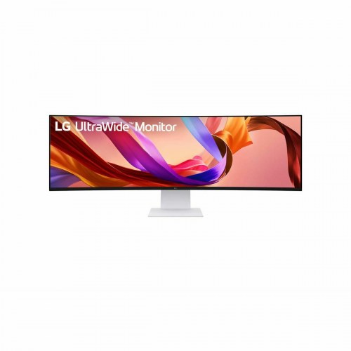 LG 49U950A-W 49" UltraWide buet skærm - 5120 × 1440, 144 Hz, USB-C