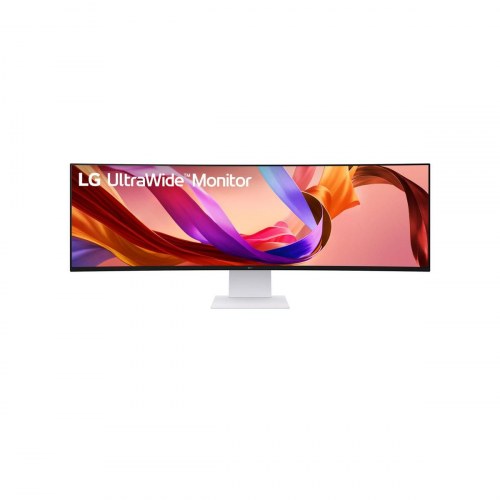 LG 49U950A-W 49" UltraWide buet skærm - 5120 × 1440, 144 Hz, USB-C