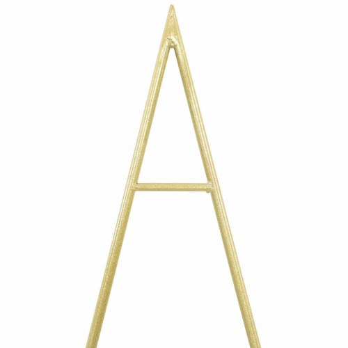 Metal juletræ med stativ Guld 125 cm Pulverlakeret Stål