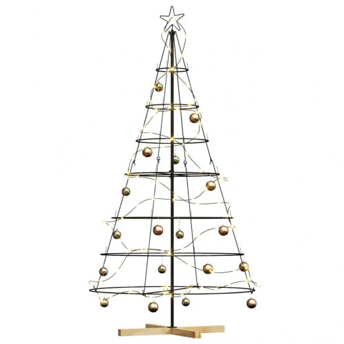 Juletræ i metal KUOPIO 180 cm - sort