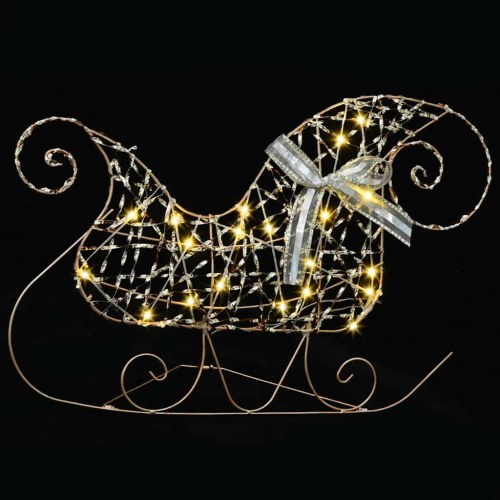 LED Rendyr med 60 LED'er 3 stk Varm hvid PET