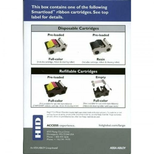 Farvebånd til kortprinter Datalogic DTC1000 - 250 prints