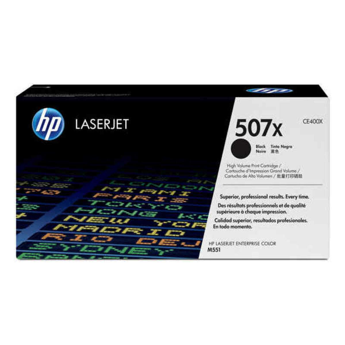 Toner til laserprinter HP 507X sort