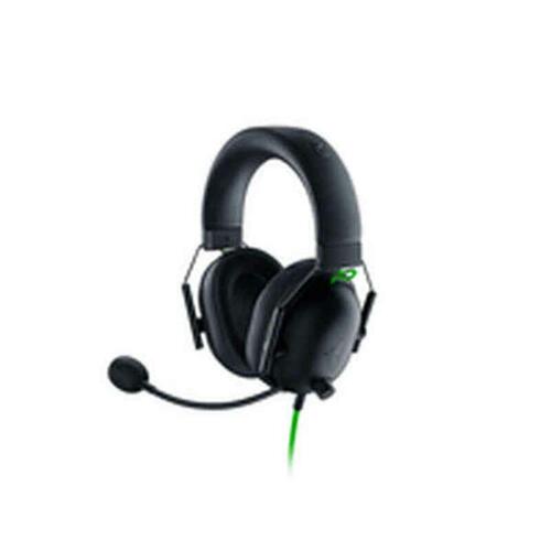 Gaming headset Razer - kablet, sort/grøn med mikrofon