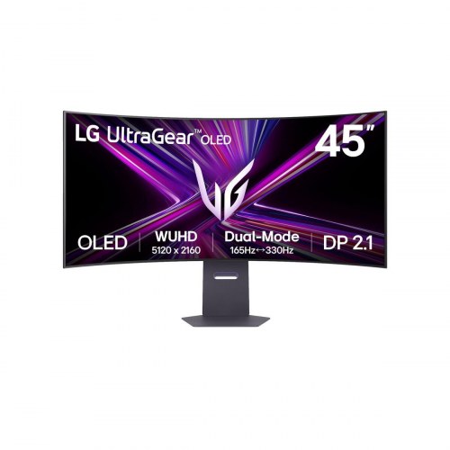 LG UltraGear 45GX950A-B 45" OLED gaming skærm (5120 × 2160, 21:9)