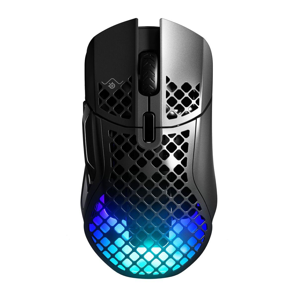 Computermus gaming SteelSeries Aerox 5 Wireless - sort