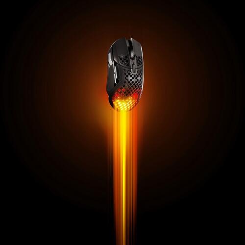 Computermus gaming SteelSeries Aerox 5 Wireless - sort