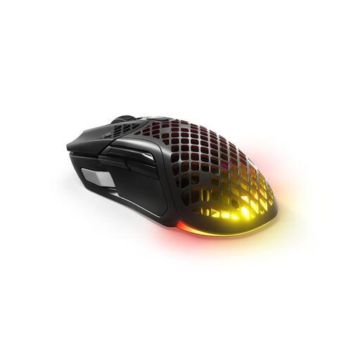 Computermus gaming SteelSeries Aerox 5 Wireless - sort