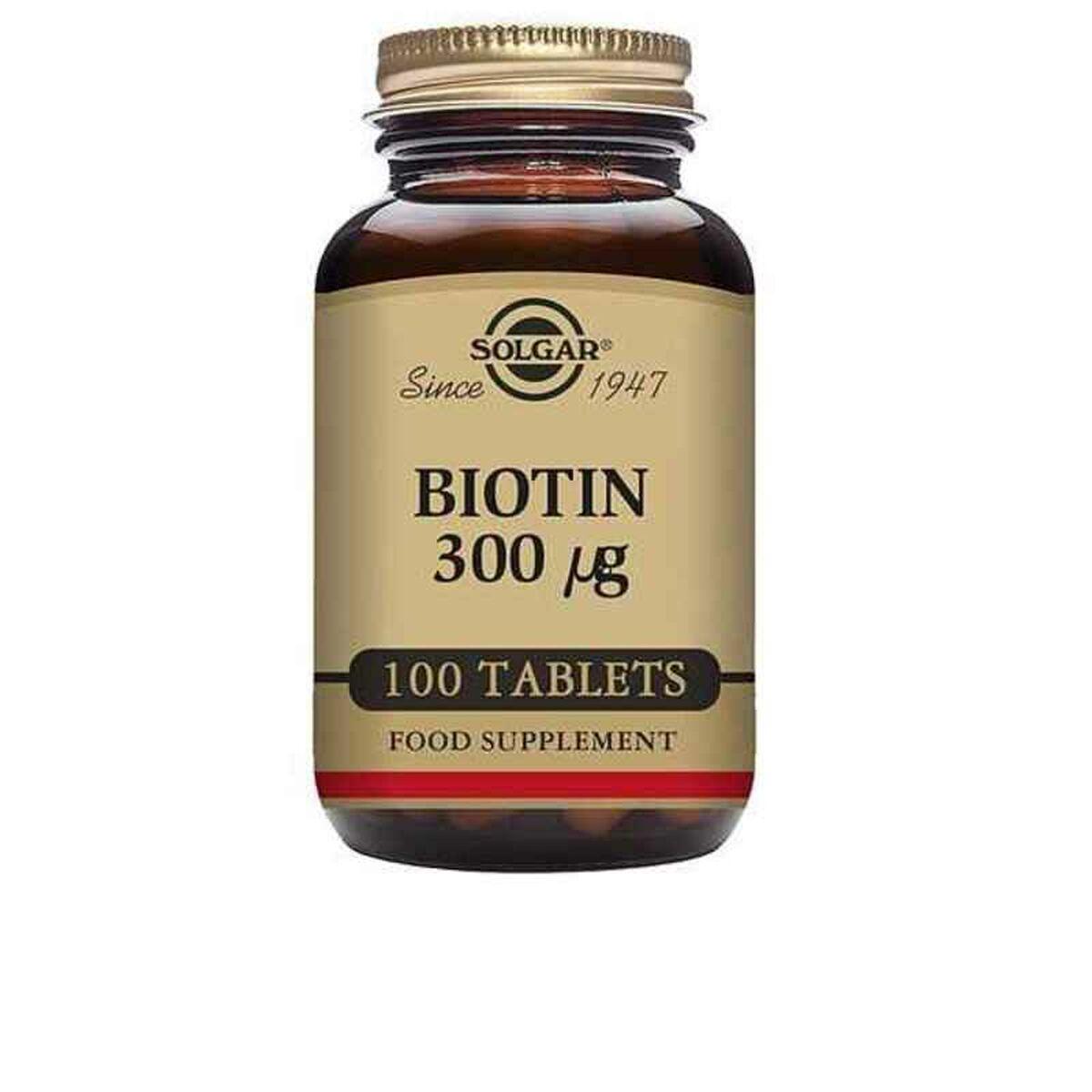 Biotin tabletter 300 µg - Solgar (100 stk)
