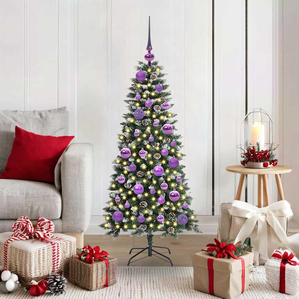 Kunstigt juletræ Grøn 55 x 55 x 120 cm PVC og plastik og stål