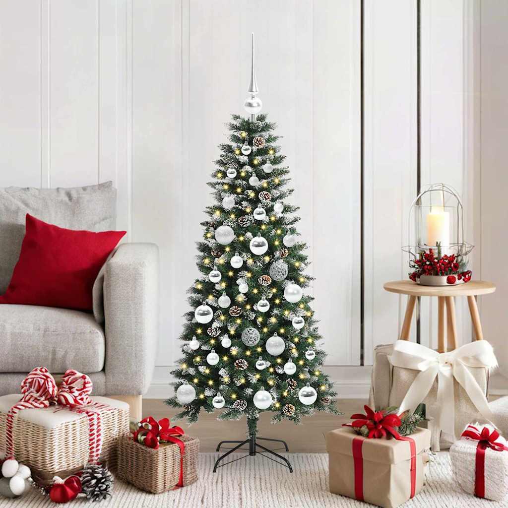 Kunstigt juletræ Grøn 55 x 55 x 120 cm PVC og plastik og stål