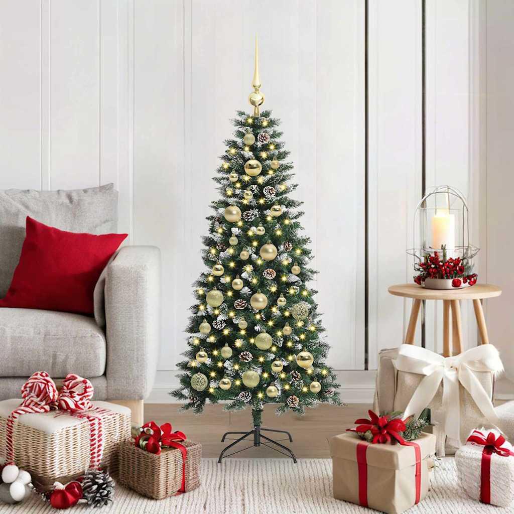 Kunstigt juletræ Grøn 55 x 55 x 120 cm PVC og plastik og stål