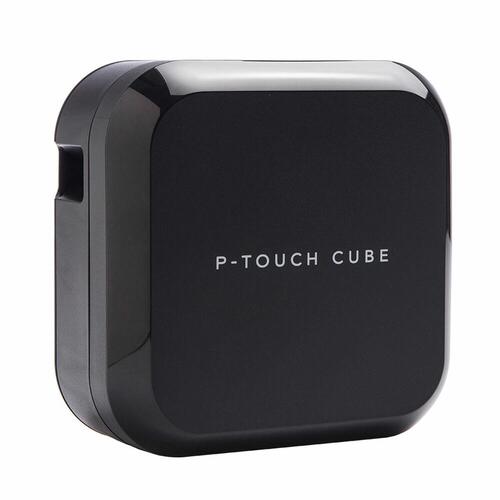 Fotoprinter Brother P-Touch Cube PTP710BTXG1 - sort, trådløs