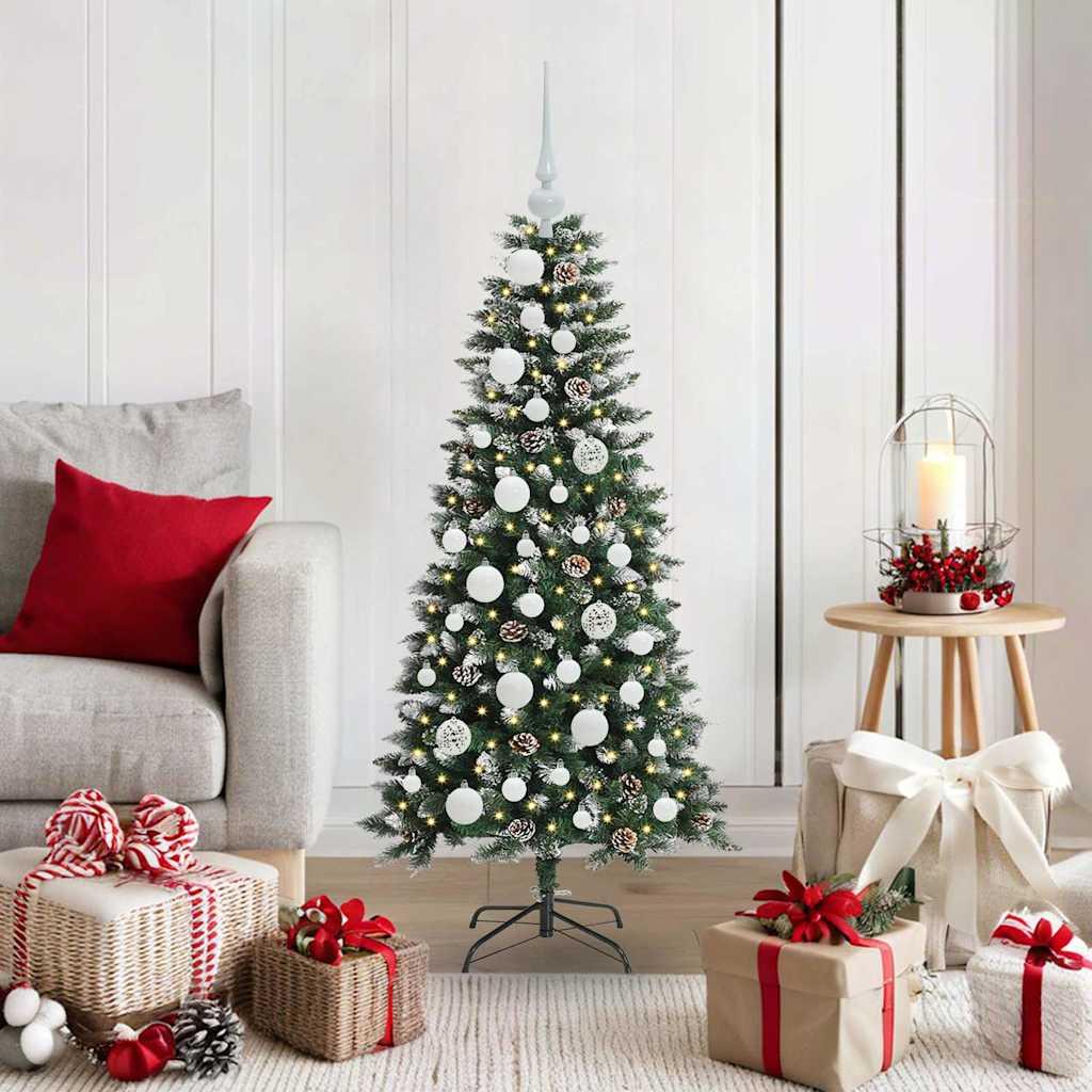 Kunstigt juletræ Grøn 55 x 55 x 120 cm PVC og plastik og stål