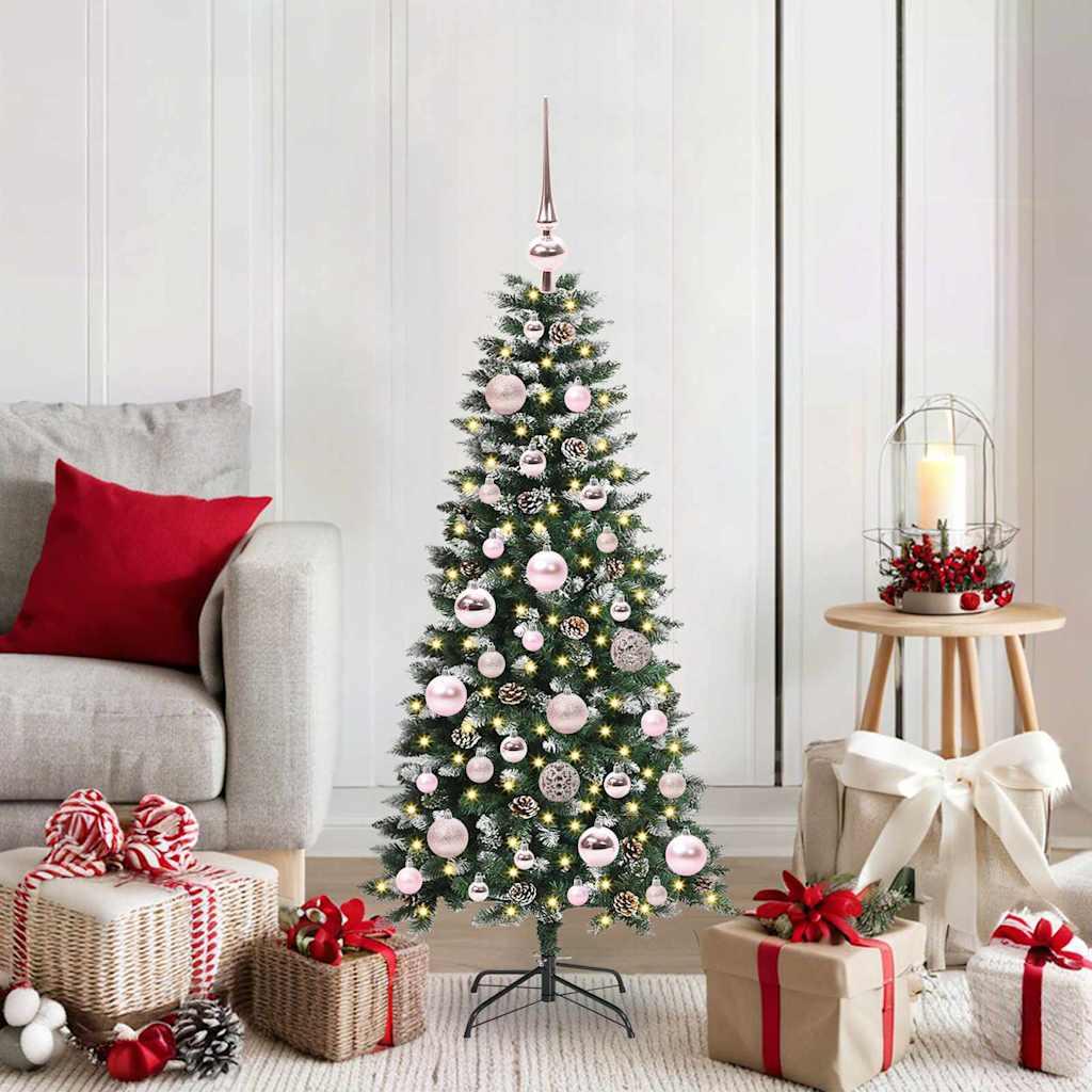 Kunstigt juletræ Grøn 55 x 55 x 120 cm PVC og plastik og stål