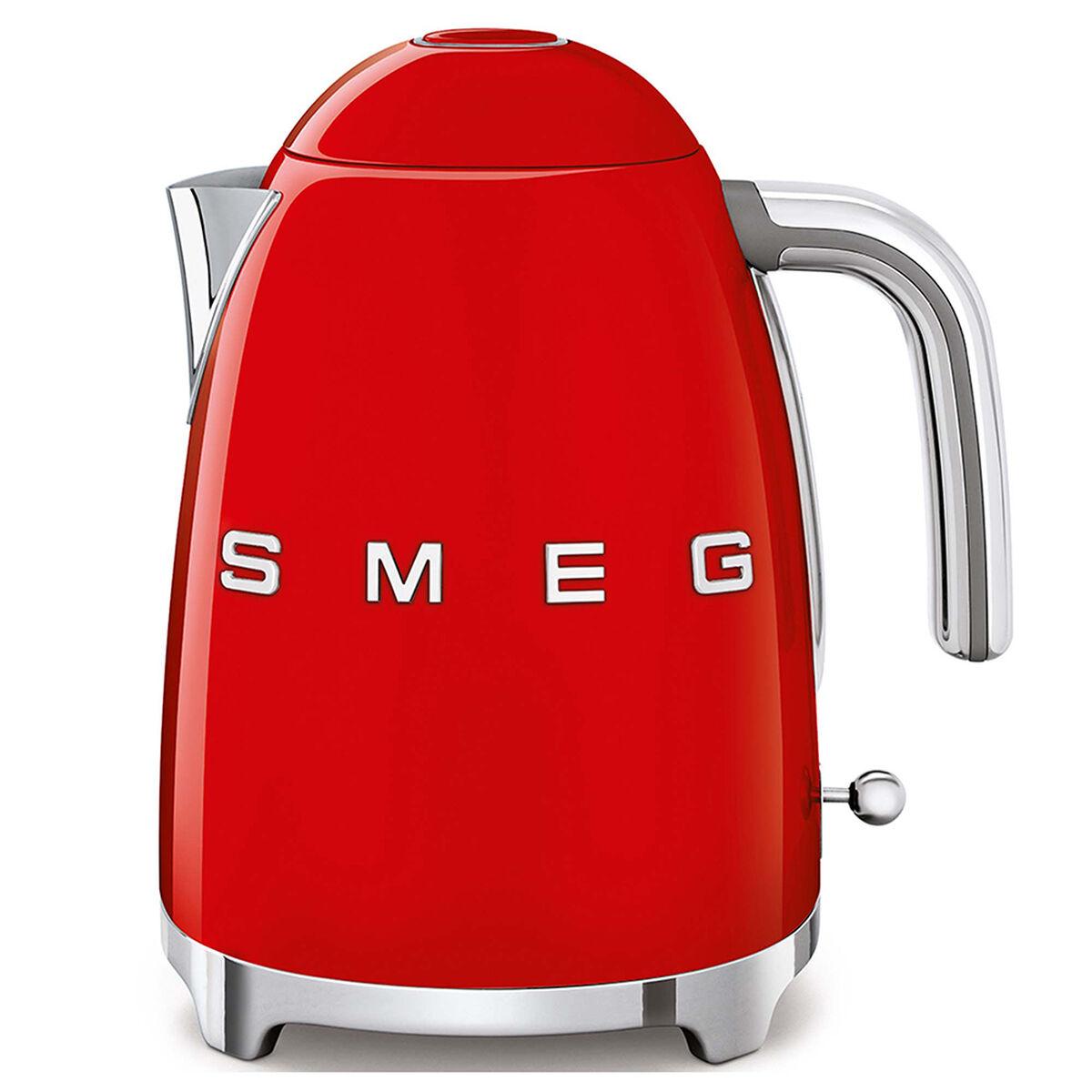 Vandkedel Smeg KLF03RDEU - rød, rustfrit stål, 1,7 l, 2.400 W