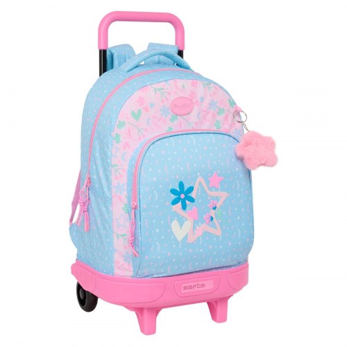 Skoletaske med hjul Safta 33 × 45 × 22 cm