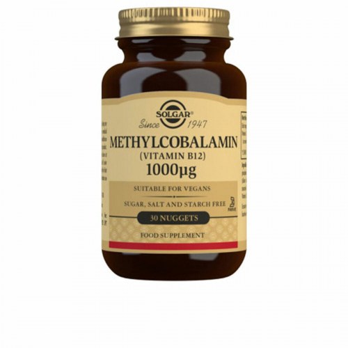 Vitamin B12 methylcobalamin 1.000 µg - Solgar (30 tabletter)