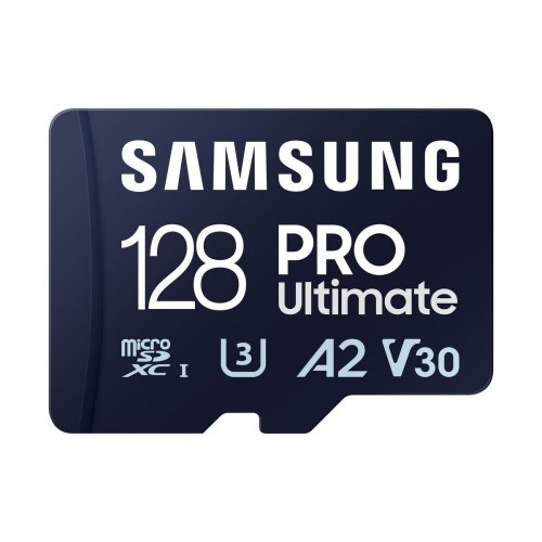 MicroSD-kort Samsung PRO Ultimate 128 GB med SD-adapter