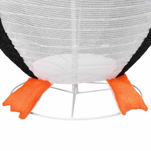 Sne Pingvin Figur Varm hvid 78 x 88 x 180 cm Stof