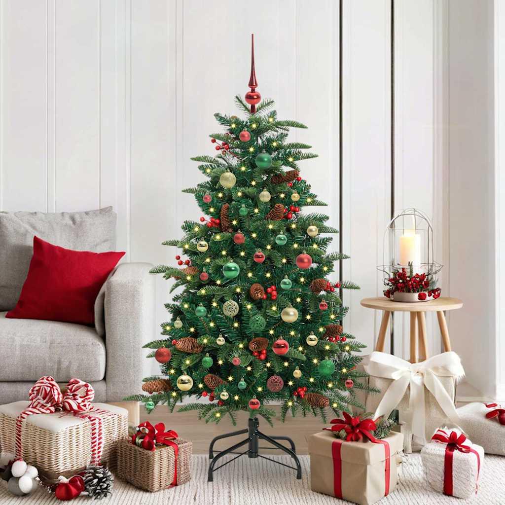 Kunstigt juletrÃ¦ GrÃ¸n 150 cm PVC og metal og plast