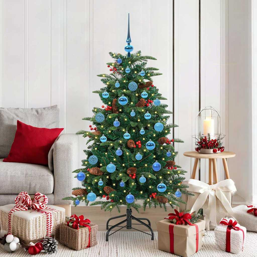 Kunstigt juletrÃ¦ GrÃ¸n 150 cm PVC og metal og plast