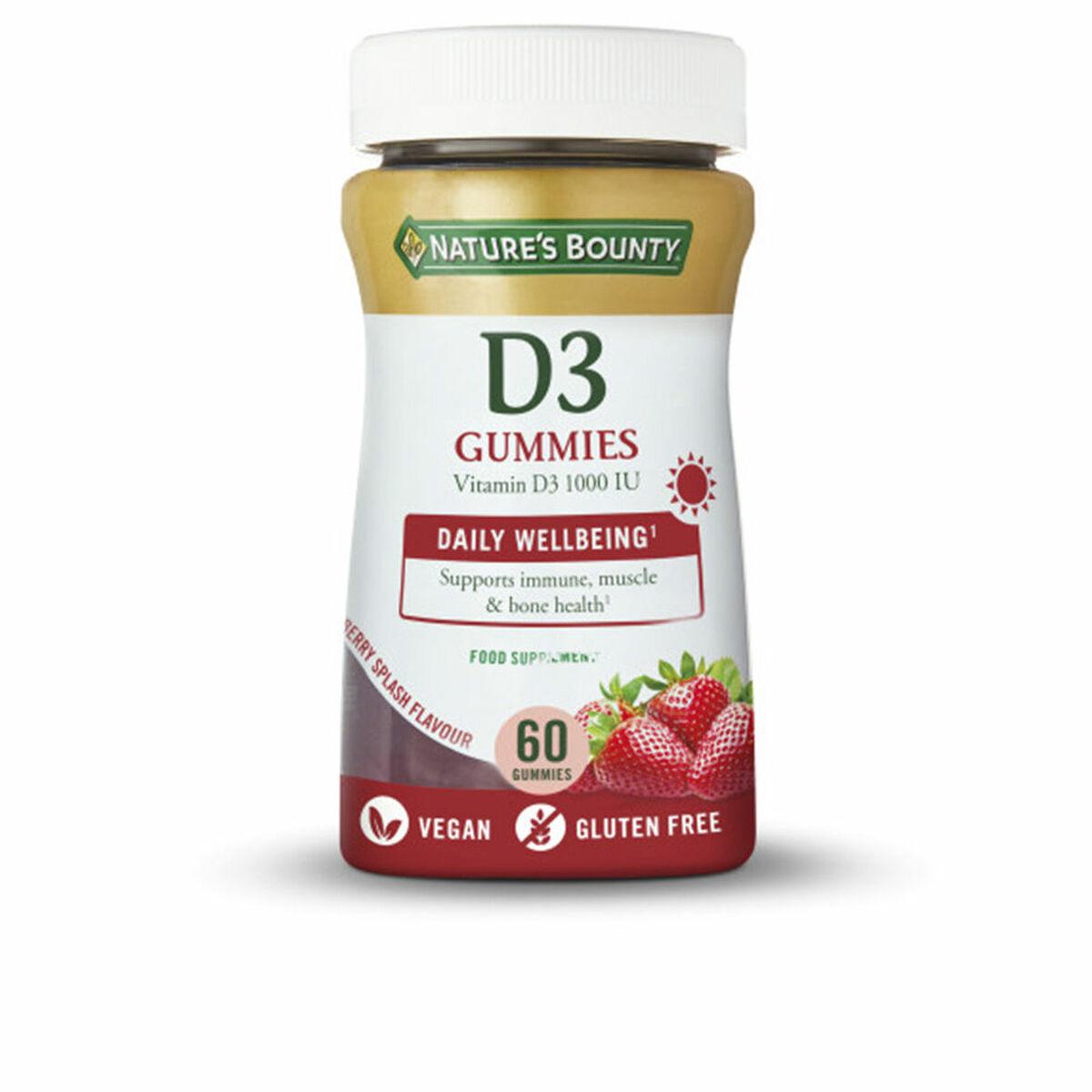 D-vitamin D3 gummies Nature's Bounty - jordbær, 60 stk
