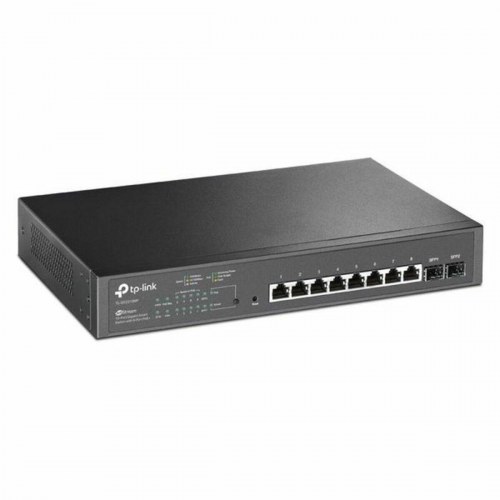 Netværksswitch TP-Link TL-SG2210MP, 8 porte, sort